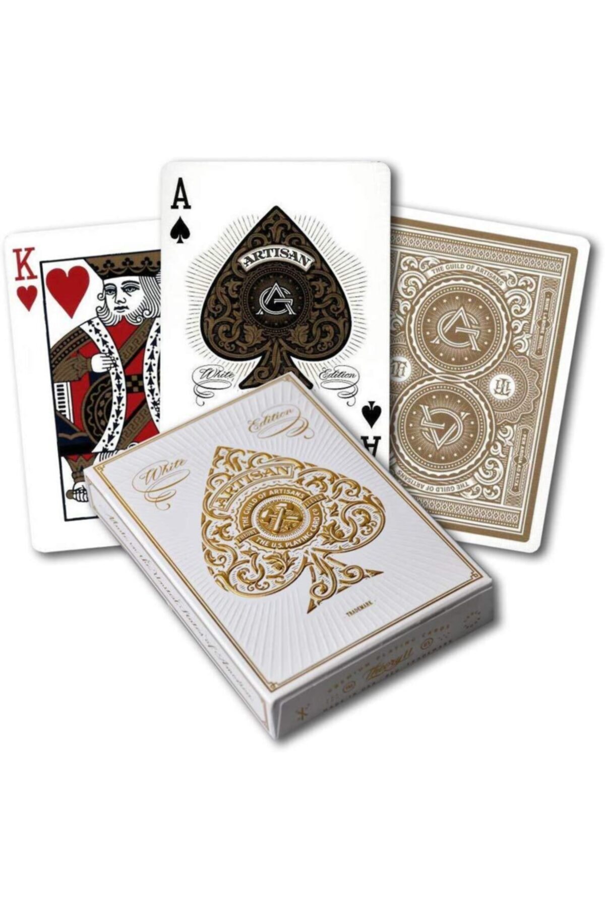 Theory11 Artisan White Beyaz Cardistry Oyun Kağıdı Kartları