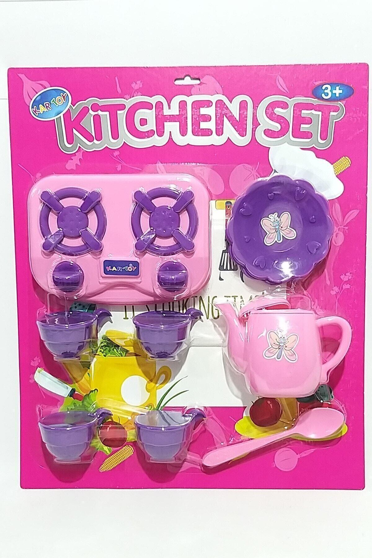 Kartoy Oyuncak Çay Seti 15 Parça  Kar-1001