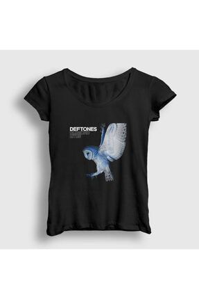 Kadın Siyah Diamond Eyes Deftones T-shirt 138817tt
