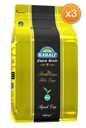 Karali Premium Filiz Dökme Çay 1 kg X 3 Adet 8692204100994x3