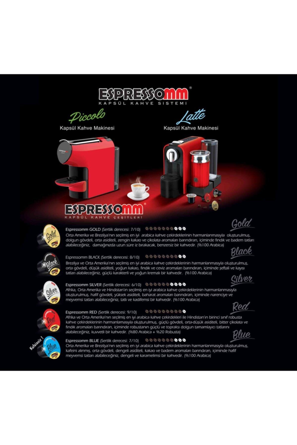 ESPRESSOMM-Nespresso Compatible Blue Capsule Coffee - Decaf! (10 PCS) 7