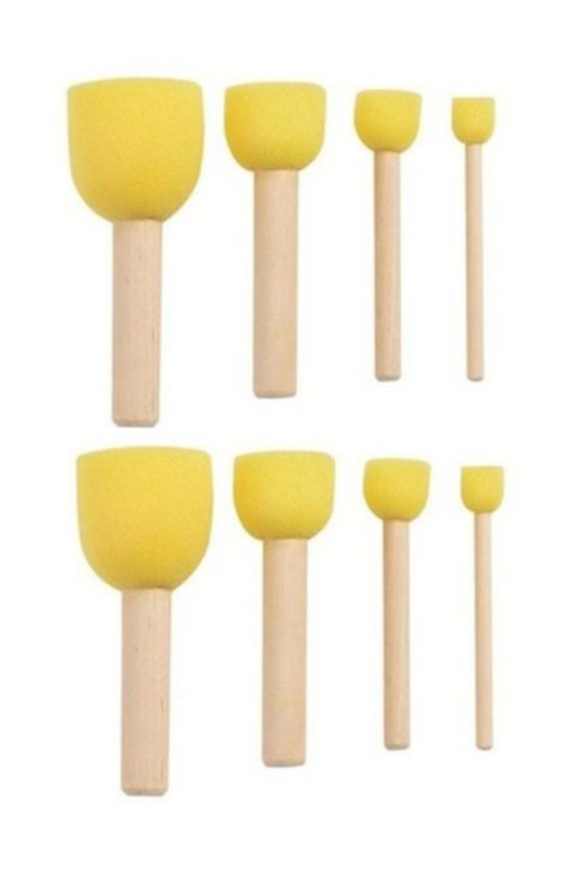Südor-2 Pack Sponge Buffer Brush Set of 4 1