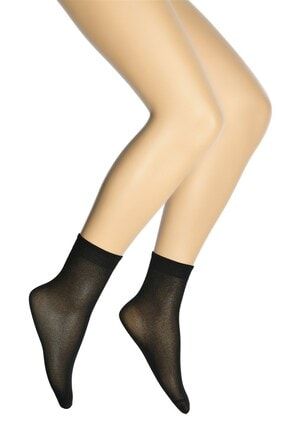 40 Denye Soket Kadın Çorap Siyah / 500 36-40 DOR10135