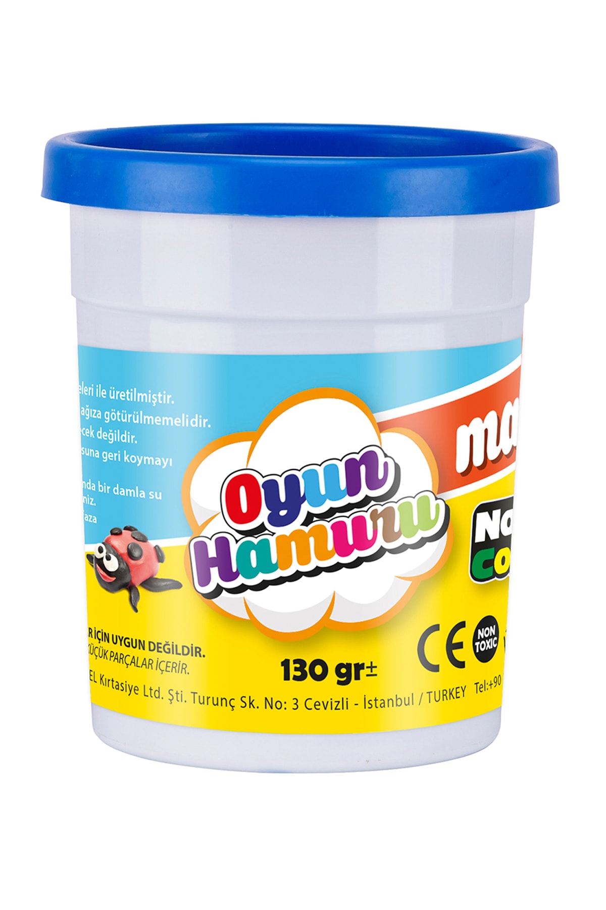 Nova Color Maxi Mavi Renk Oyun Hamuru 130 gr