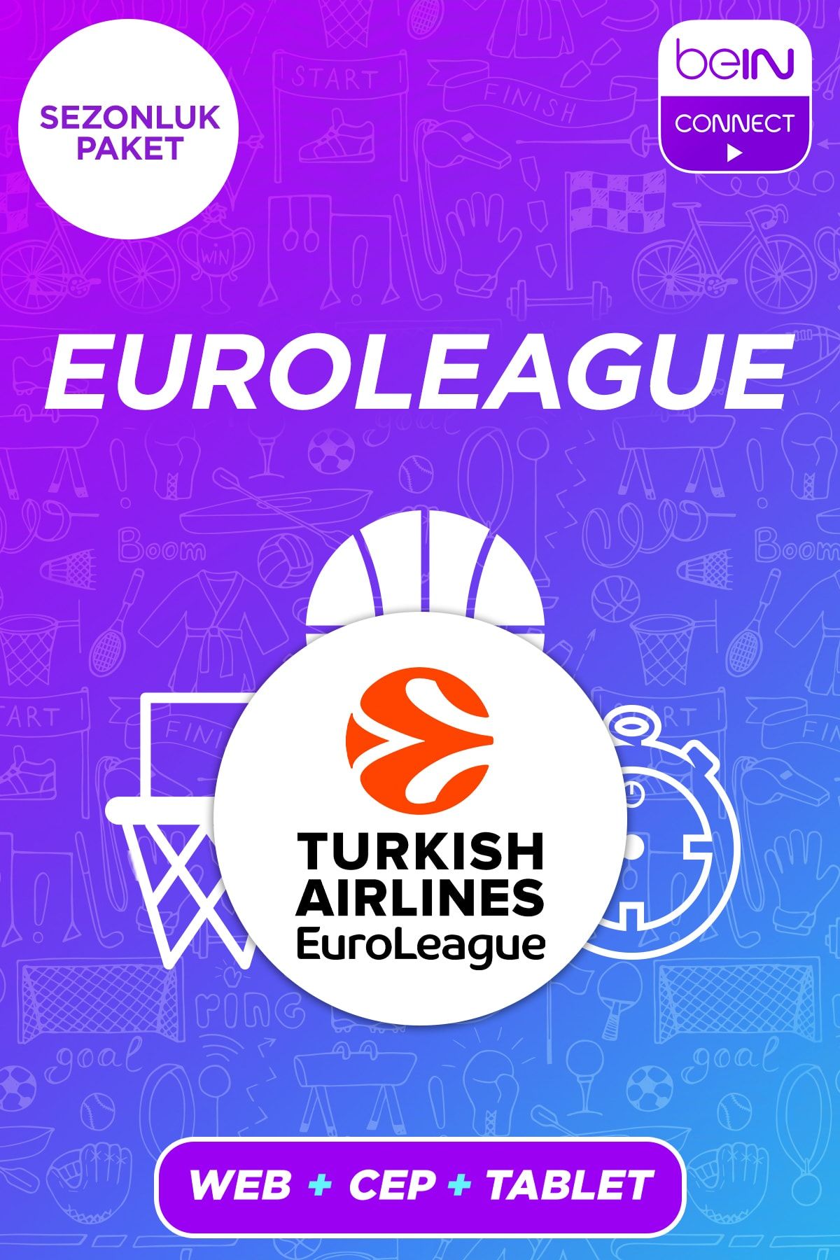 bein connect sezonluk euroleague paketi