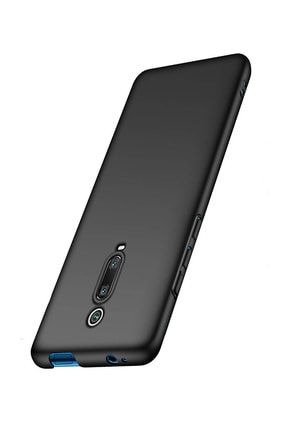 Xiaomi Mi 9t Pro Uyumlu Mat Siyah Silikon Lux Kılıf KZY_black_mt91