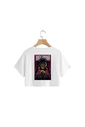 Black Sabbaht Crop Top T-Shirt CT1234715