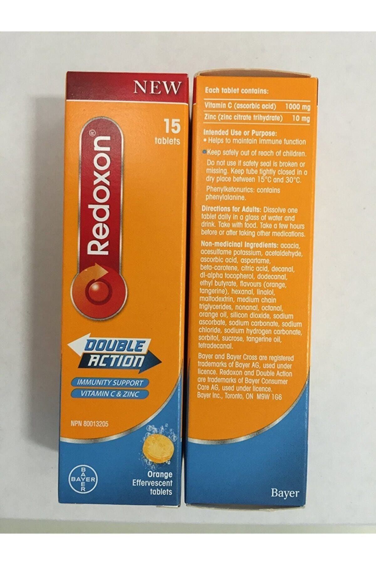 redoxon 3 lu etki efervesan 15 tablet