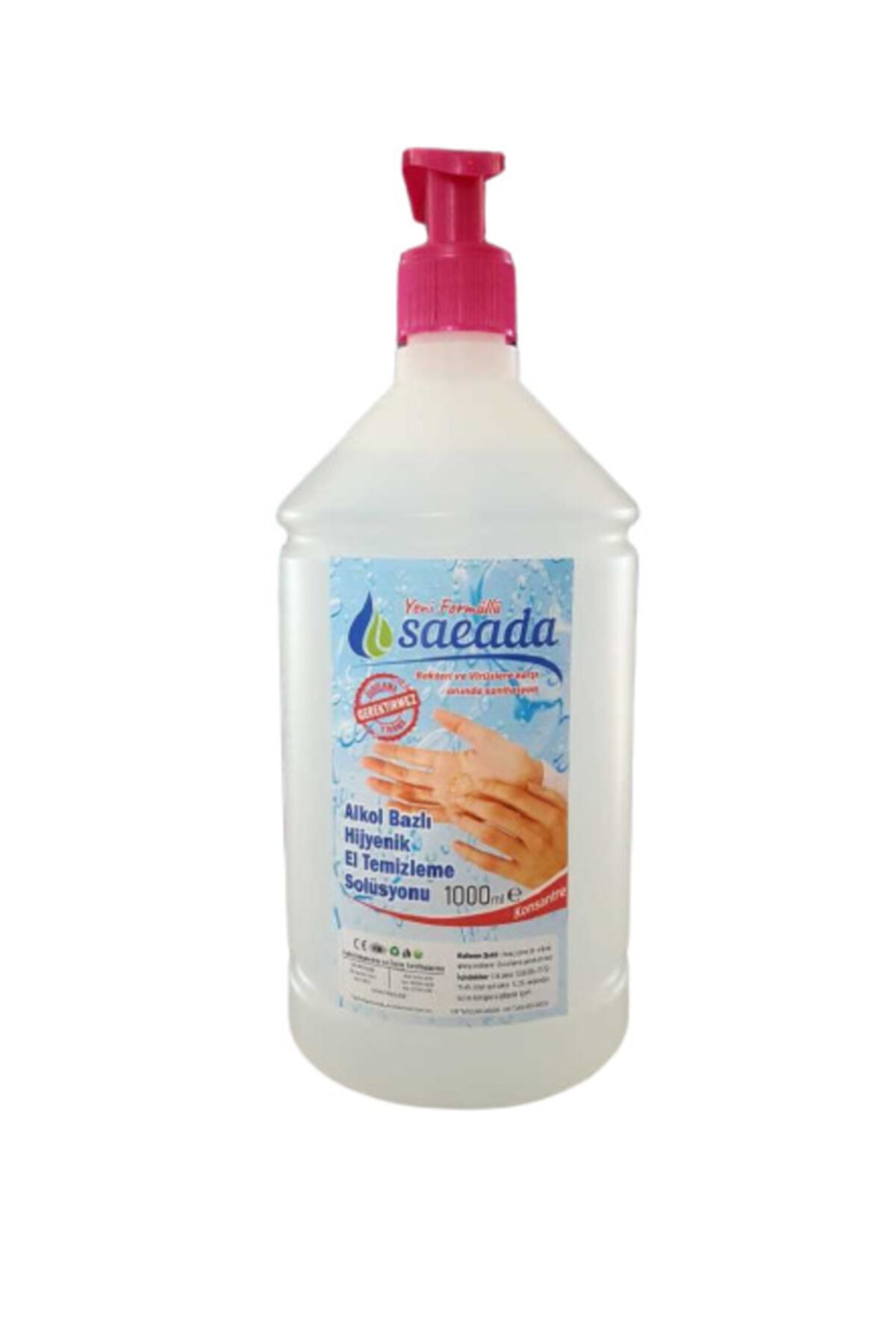 saeada El Temizleme Solüsyonu 1000 ml