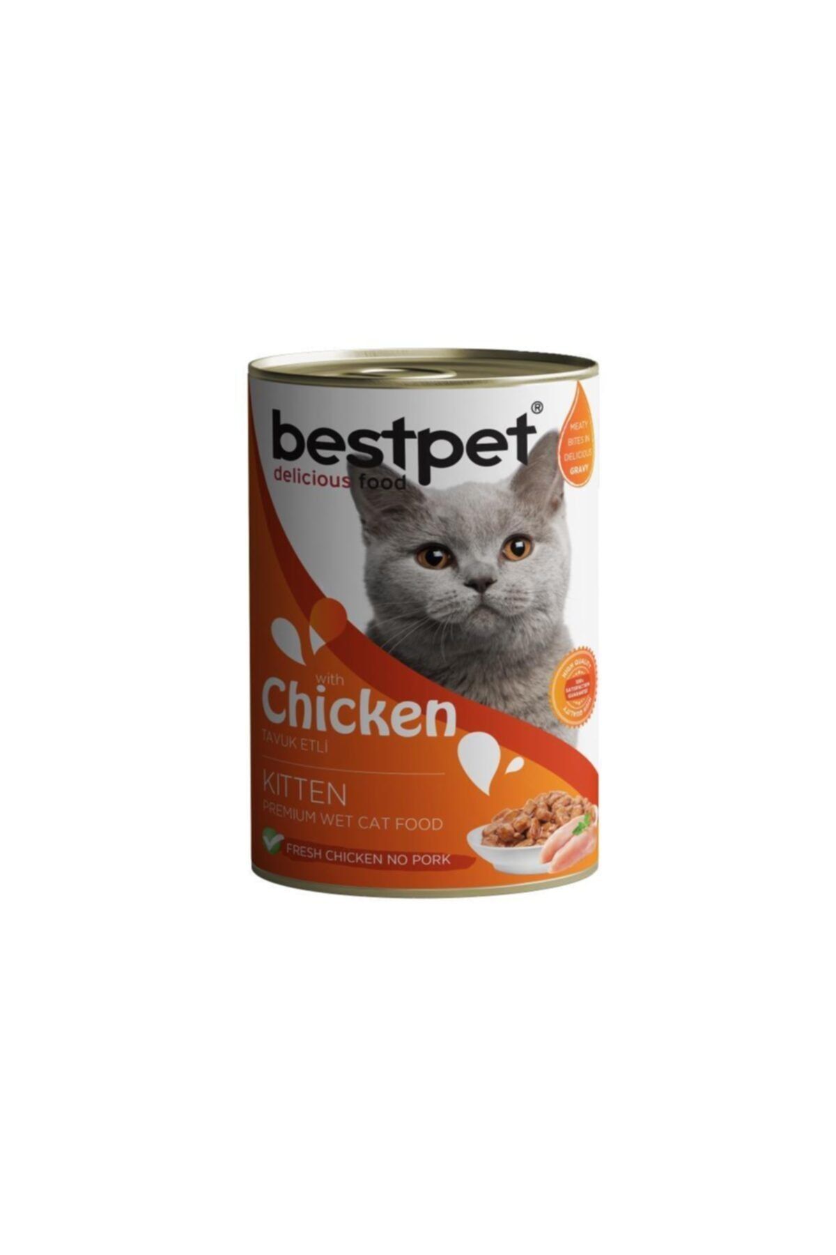 bestpet tavuk etli konserve yavru kedi mamasi 400 gr fiyati yorumlari trendyol