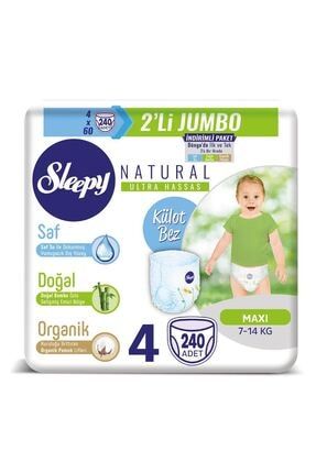 sleepy natural bebek bezi 4 numara maxi 270 adet fiyati yorumlari trendyol