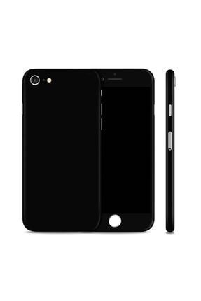 Apple iPhone 7 Uyumlu Ön ve Arka Koruma 360 Full Kaplama - Siyah PR-13456