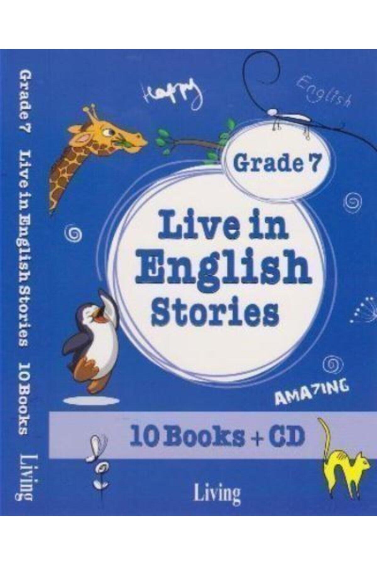 Living English Dictionary Grade 7 Live İn English Stories (10 Books Cd