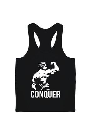 Unisex Siyah Gym Atlet Arnold Conquer Body TD236614