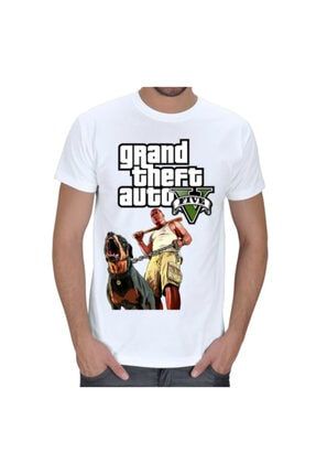 Gta V Oyuncu Tişörtü Erkek Tişört TD12372