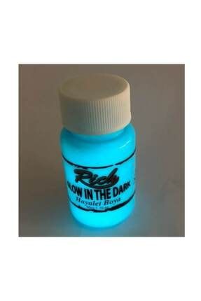 Karanlıkta Parlayan (Glow In The Dark) Hayalet Boya MAVİ R.GID3010