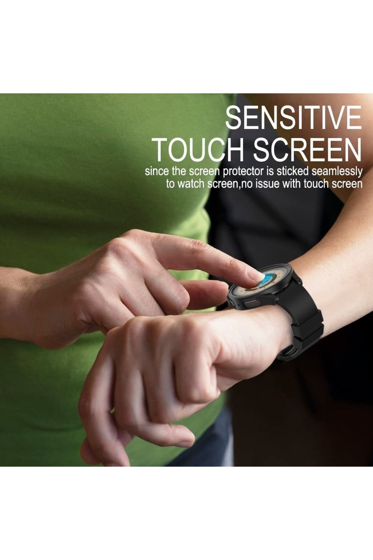 Samsung galaxy watch cover and touch with palm best sale