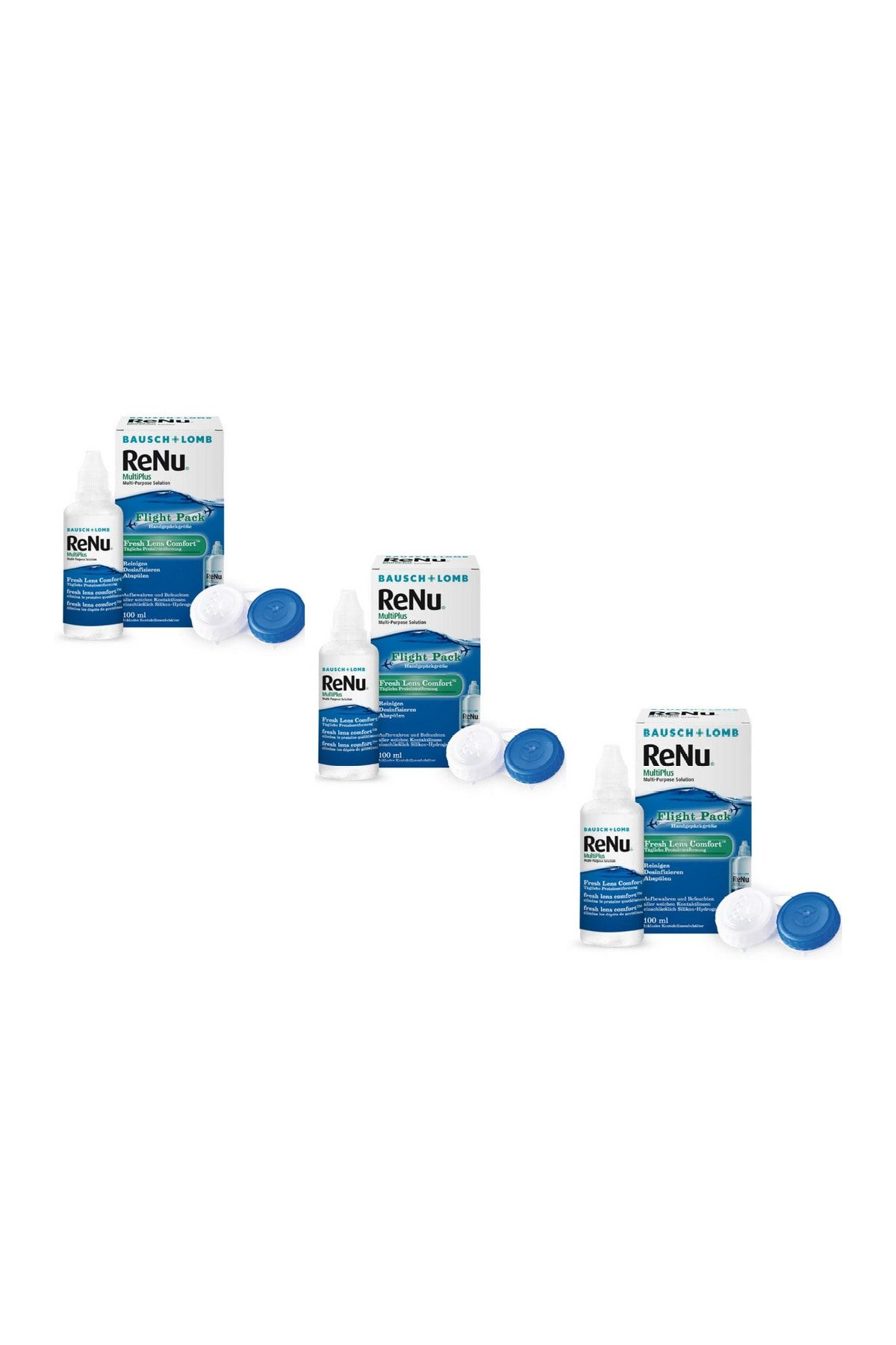 Renu-Multiplus Multi-Purpose Solution 100 ml 3 Pieces 2