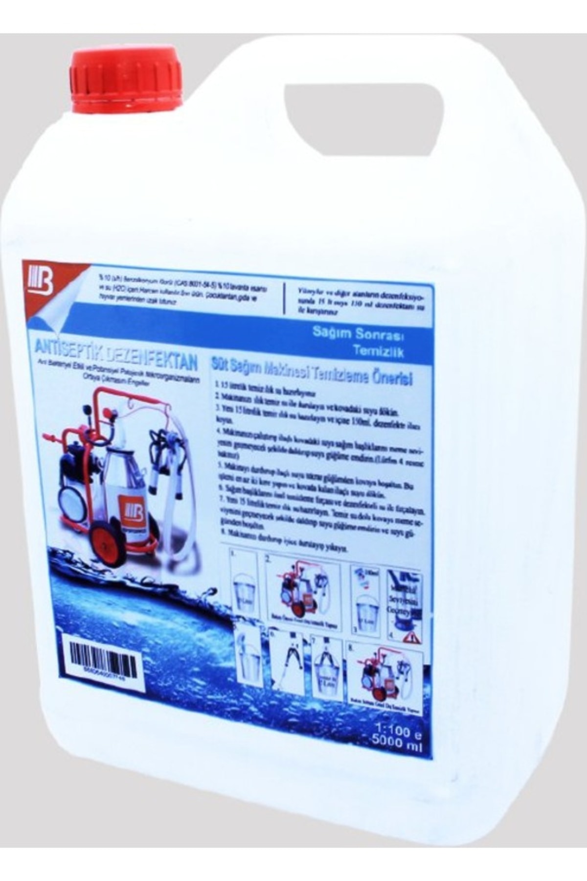 Sağım Makinesi Temizleme Sıvısı - 5 L