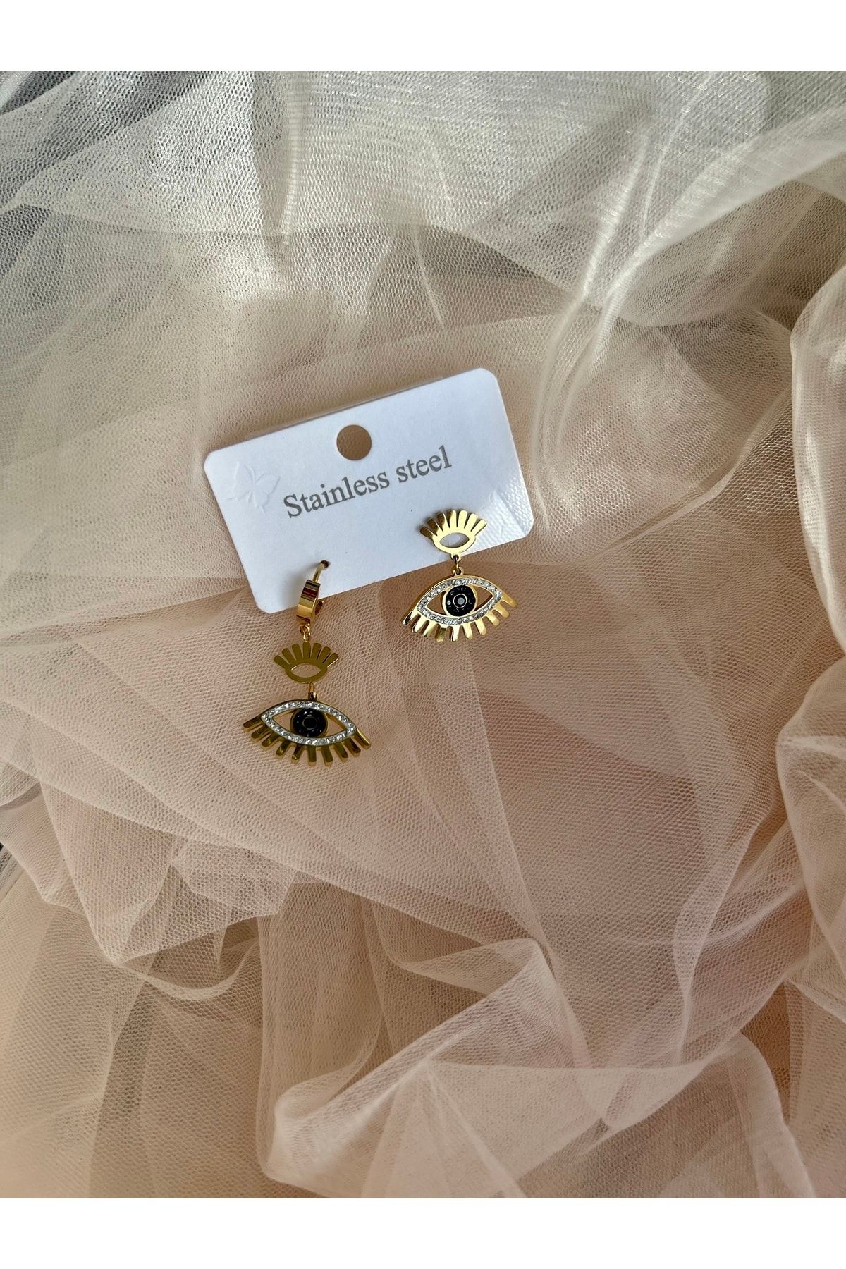 Gold surgical shop steel earrings