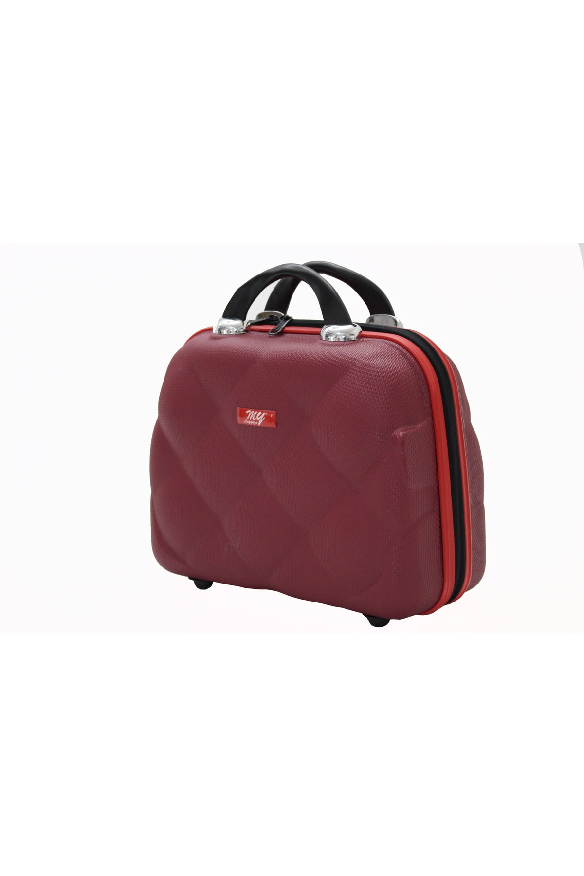 My Luggage 50135 Bordo Bakalit Seyahat Makyaj Çantası