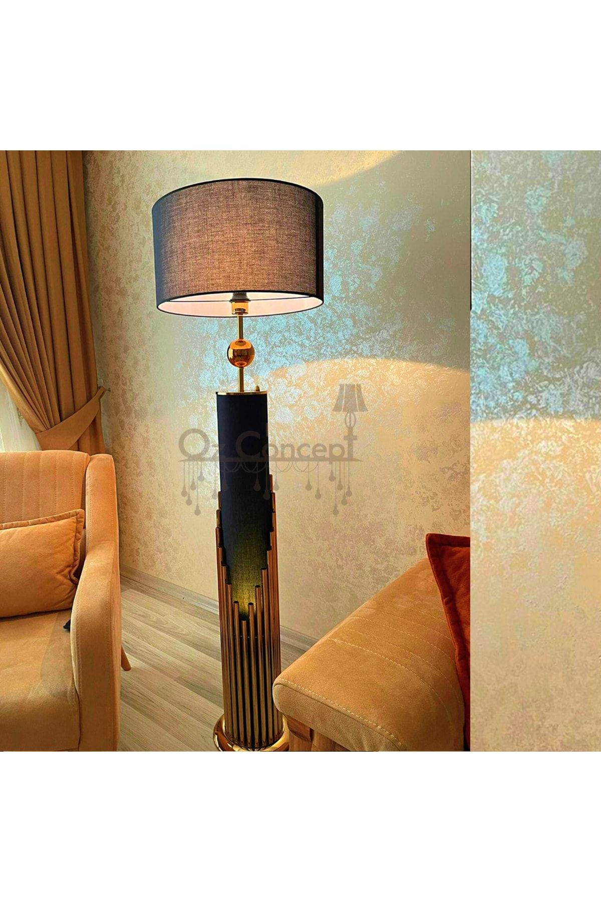 Oz Concept Lighting Metal Lambader