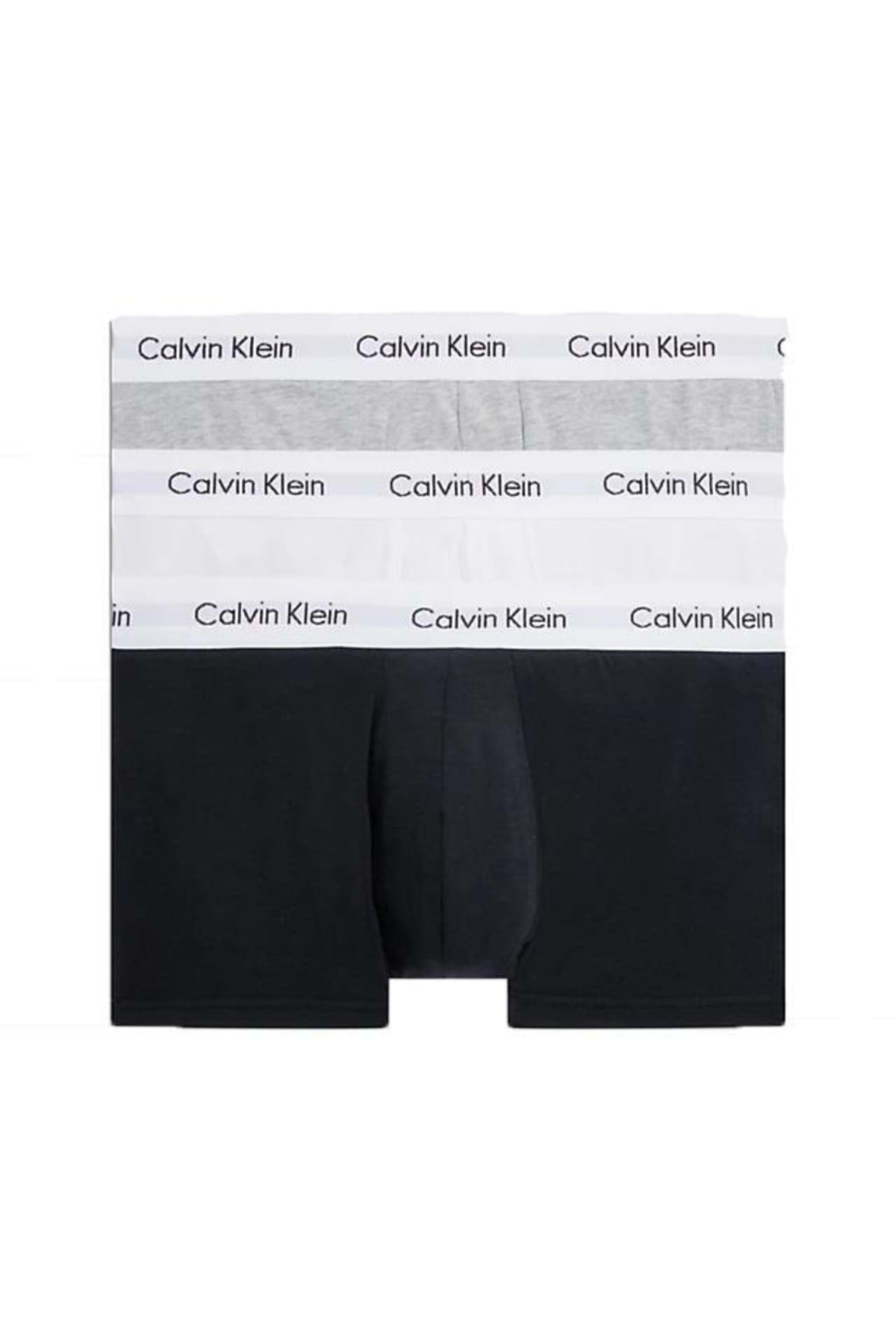 Calvin Klein 3p Low Rise Trunk Erkek 3'lü Boxer