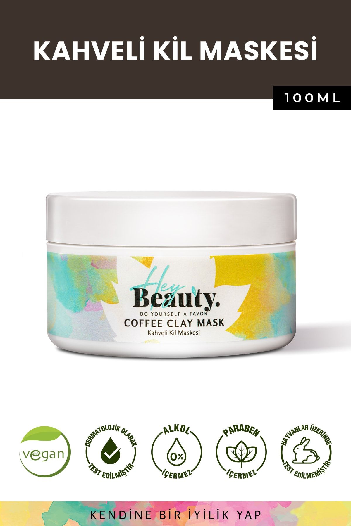 HEY BEAUTY Kil Maskesi 100 Ml