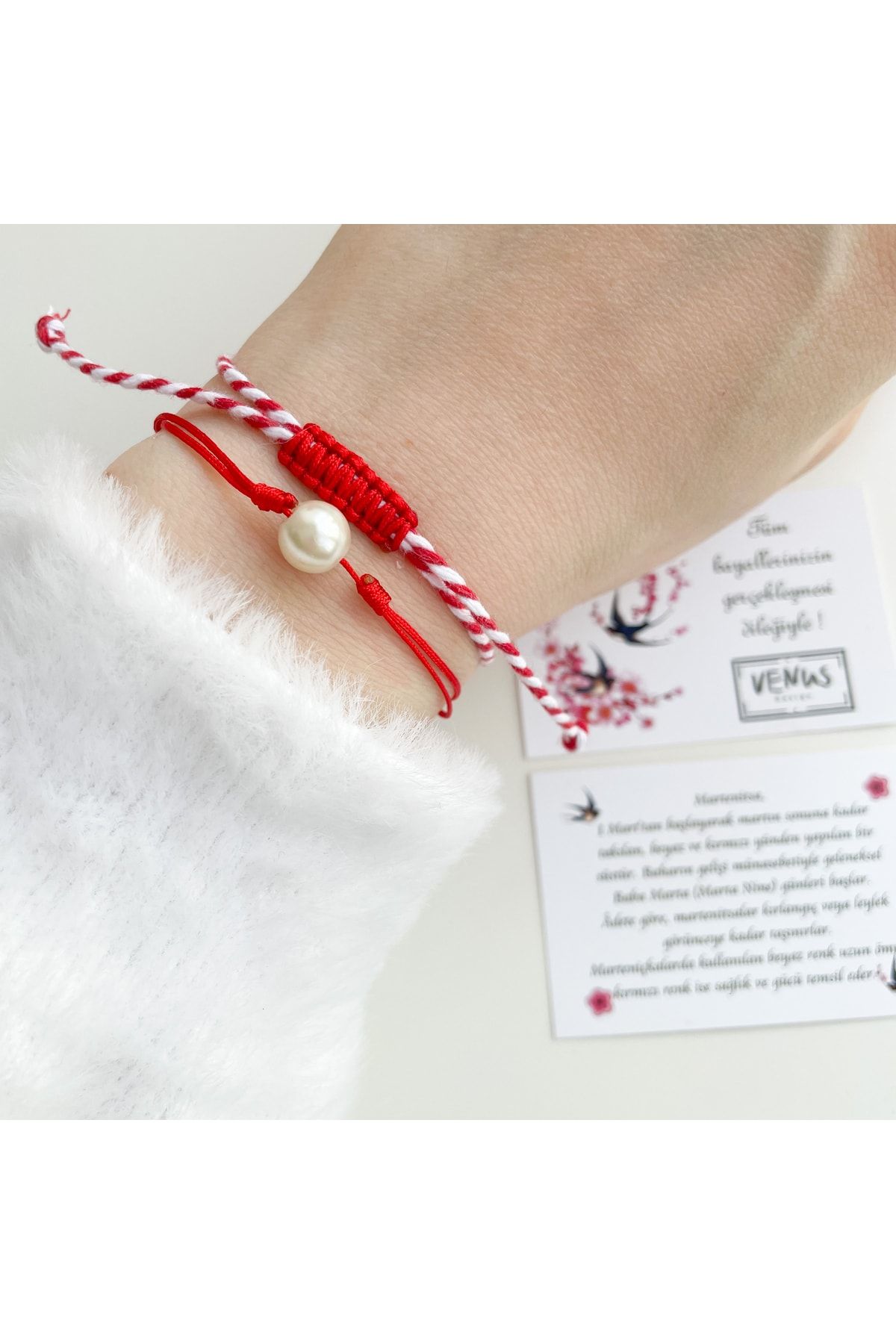 Tous red on sale string bracelet