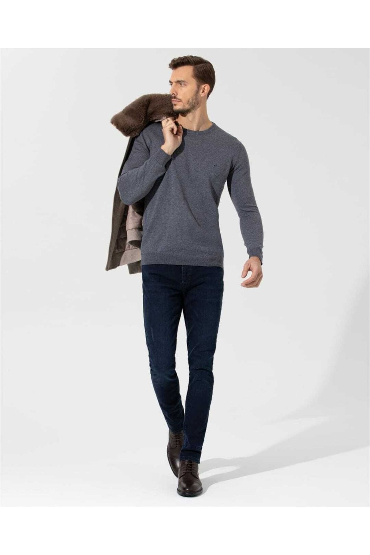 Pierre Cardin Παντελόνι Τζιν Dark Navy Slim Fit für Adult Αρσενικό - 34