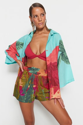 TRENDYOLMİLLA �������� ����-������� �� 100% ������ � ������ &laquo;������&raquo; TBESS22AU0040