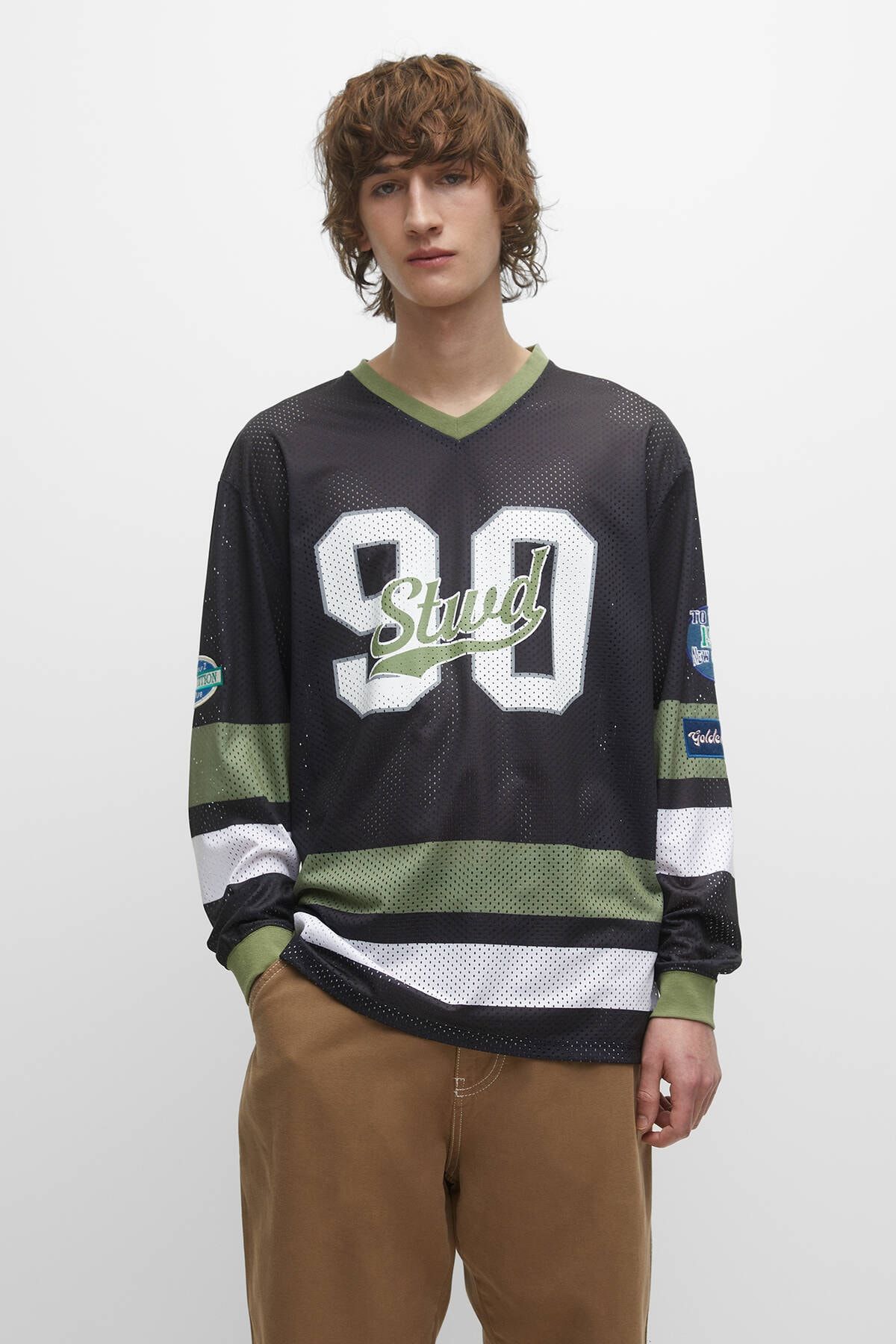 Pull Bear File Rugby T shirt 57 YE KADAR ND R M