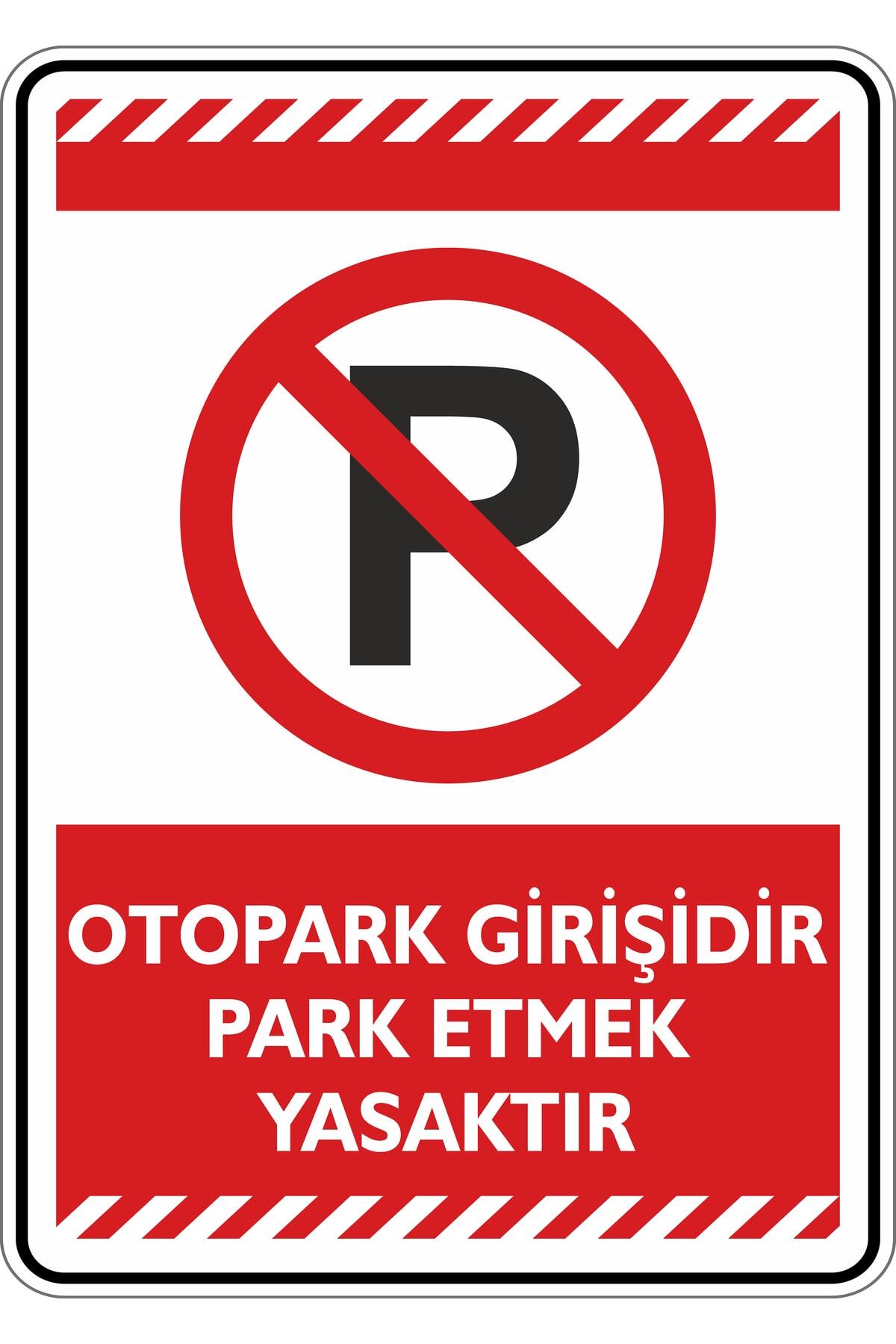 50x70cm / Glow Sticker/Parking Lot Entrance No Parking