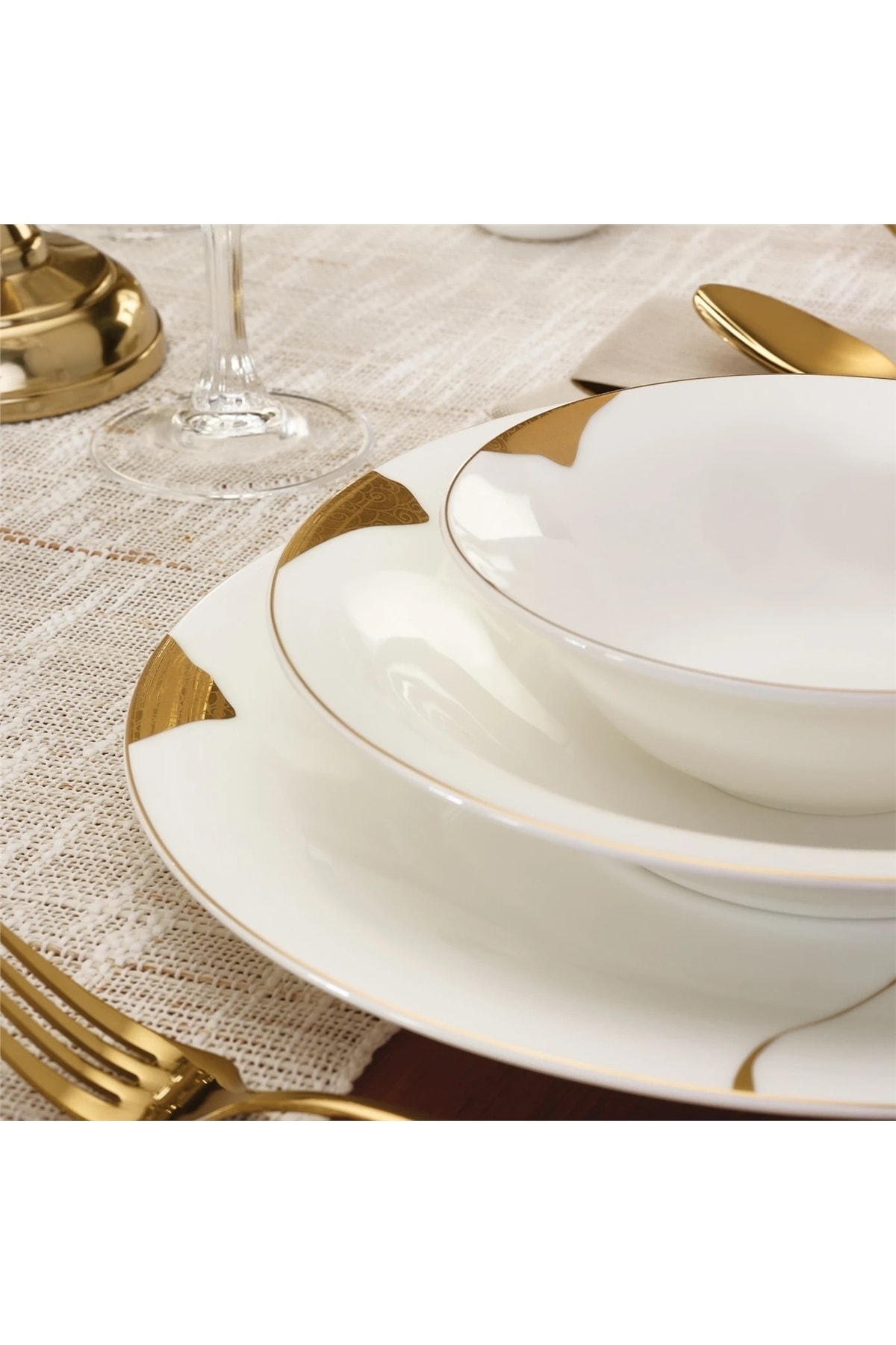 Karaca Fine Pearl Quora 58 Parça 12 Kişilik Yemek Takımı Fiyatı