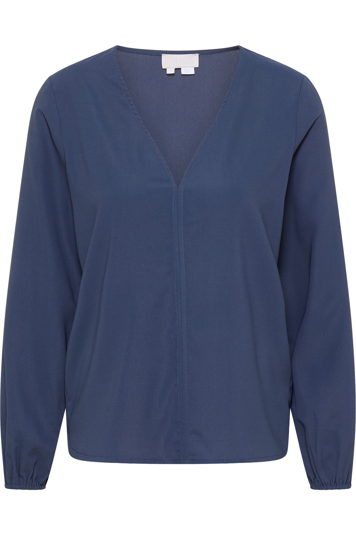 RISA Bluse Blau Regular Fit