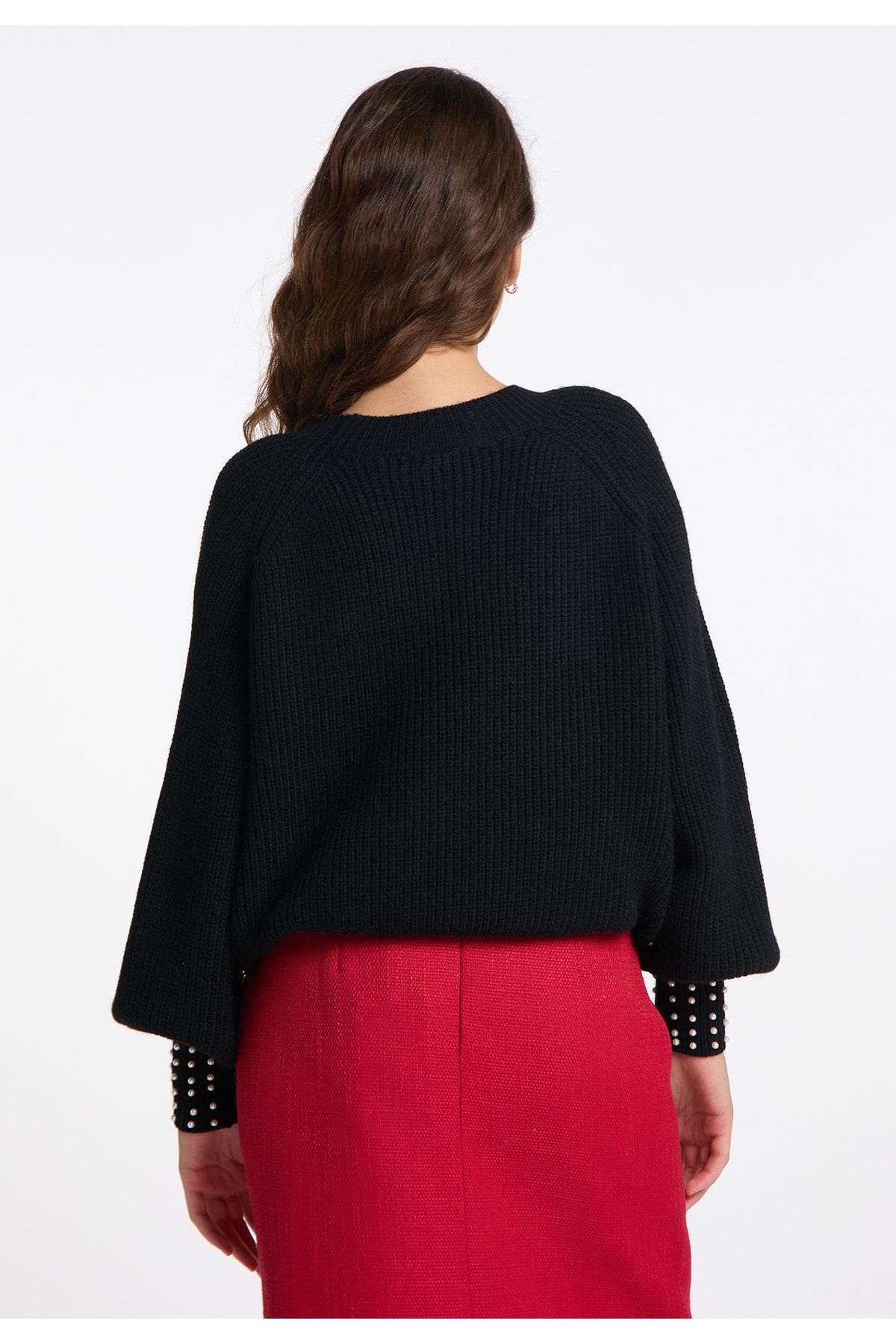 Faina Pullover Schwarz Regular Fit FN6544