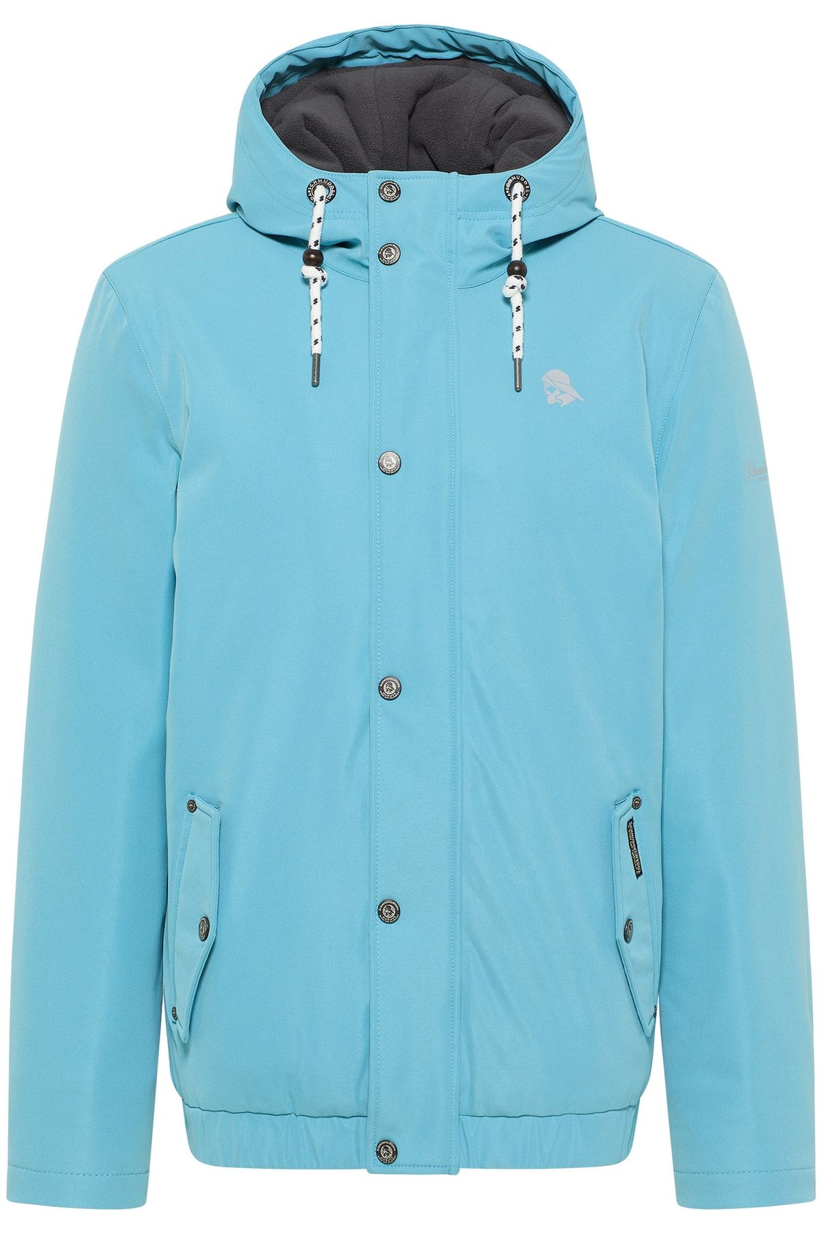Schmuddelwedda Regenjacke Blau Parka