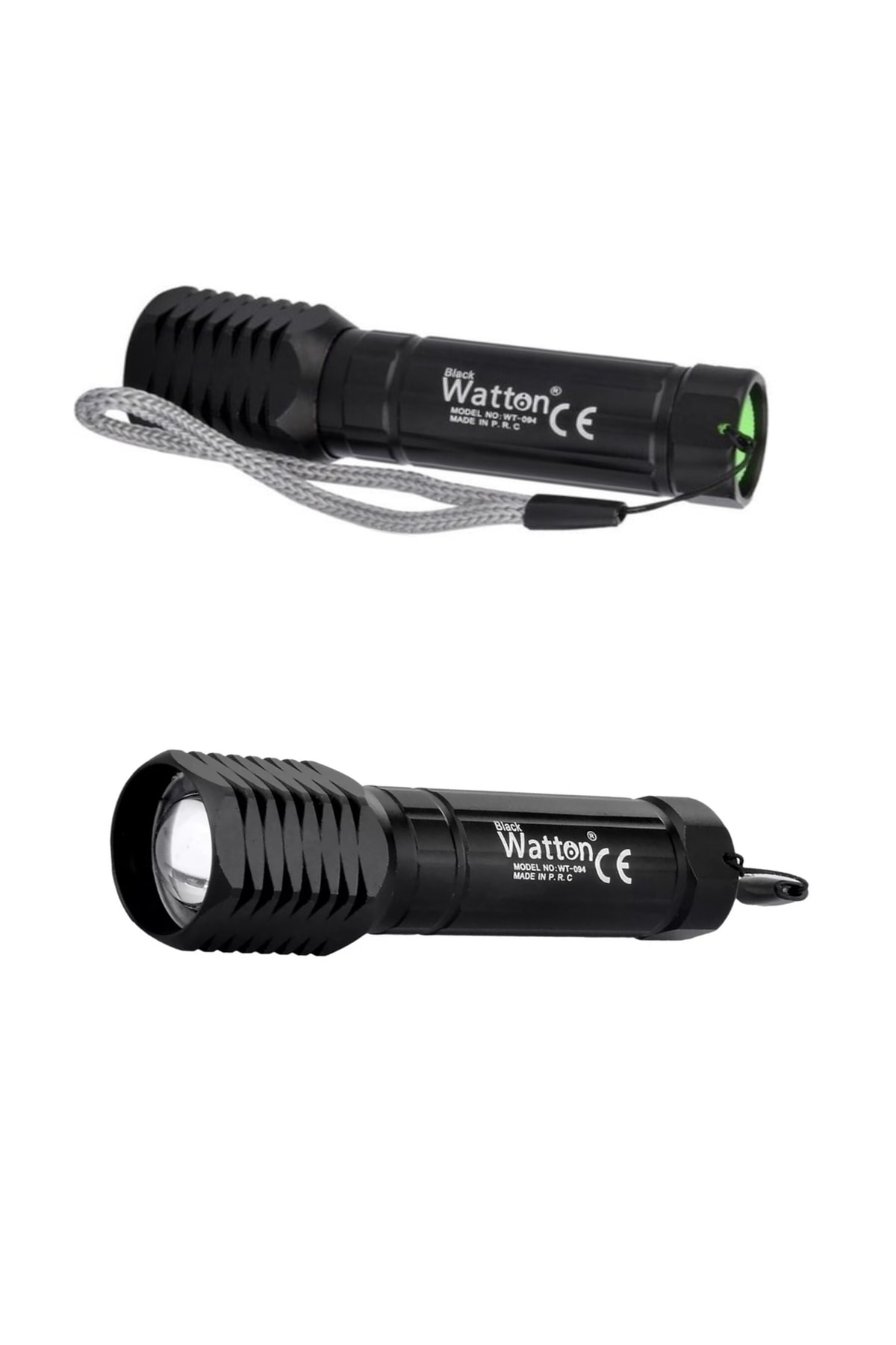 Hyd El Feneri Alüminyum Metal Güçlü Zoomlu Ledli Mini El Feneri