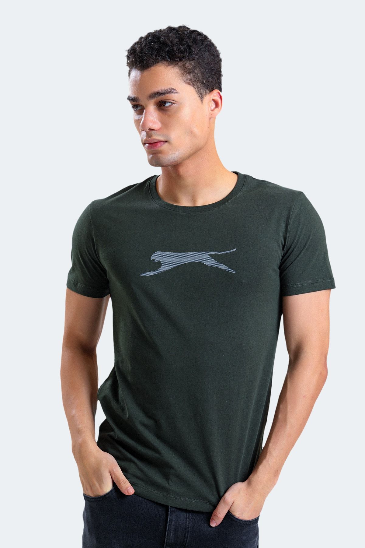 Slazenger T-Shirt Khaki Regular Fit FN6590