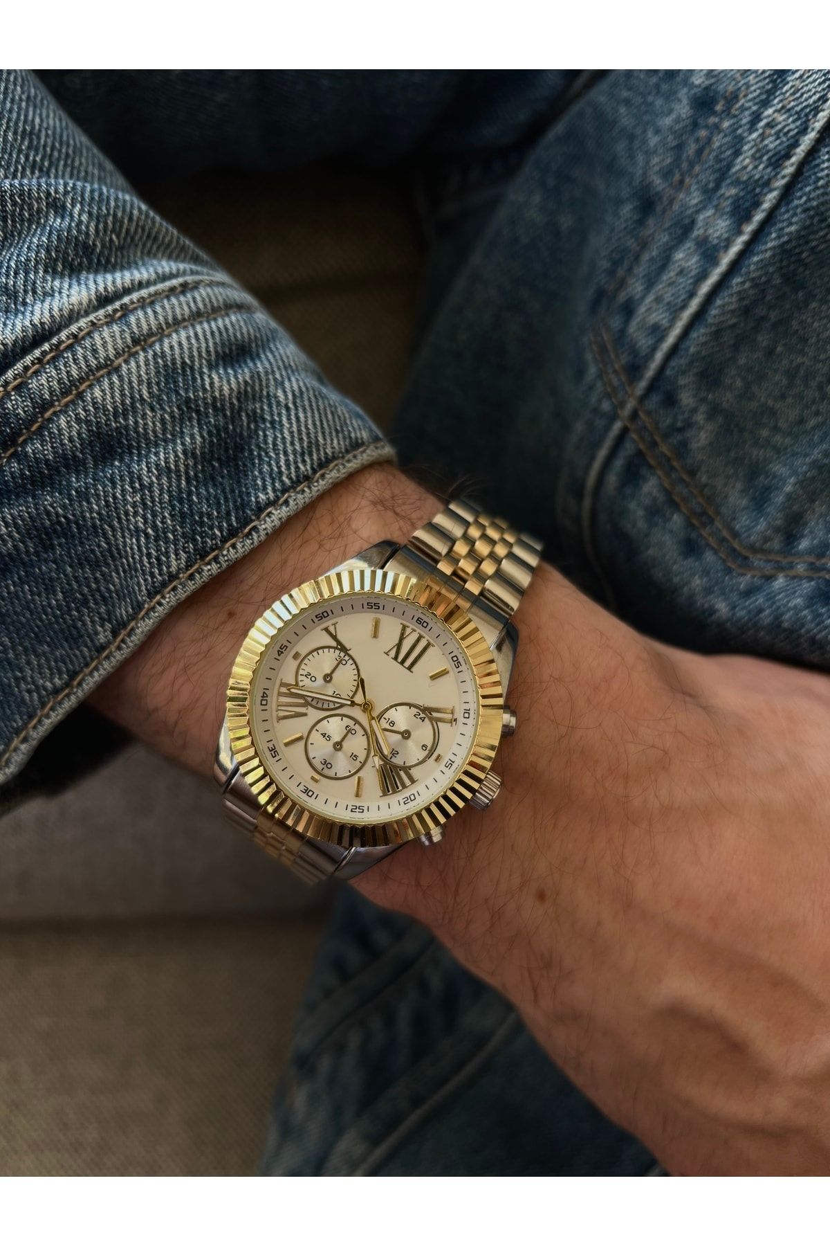 BADE Watch Swan Gold Unisex Kol Saati