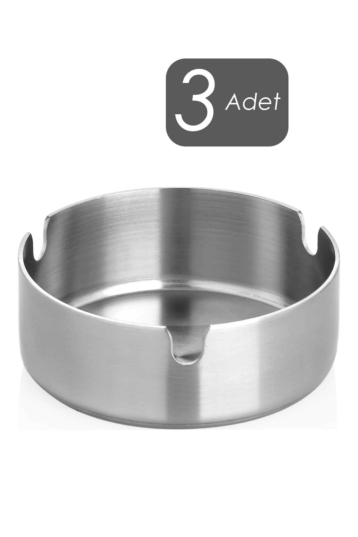 Genel Markalar Küllük Metal Küllük 3lü Kül Tablası