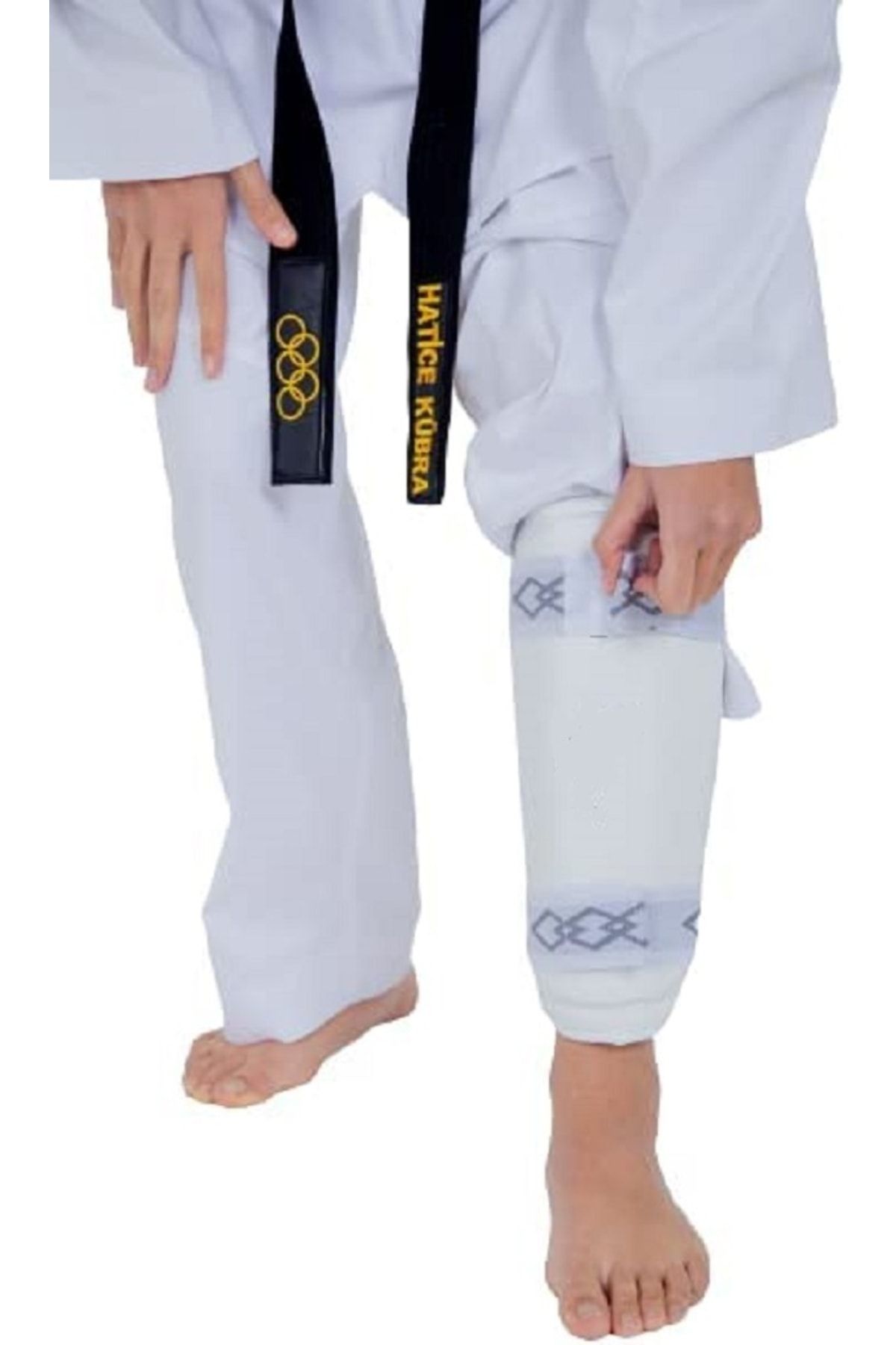 لوازم ایمنی سفید مردانه و زنانه مجموعه محافظ Kaval Arm Taekwondo REMEGE