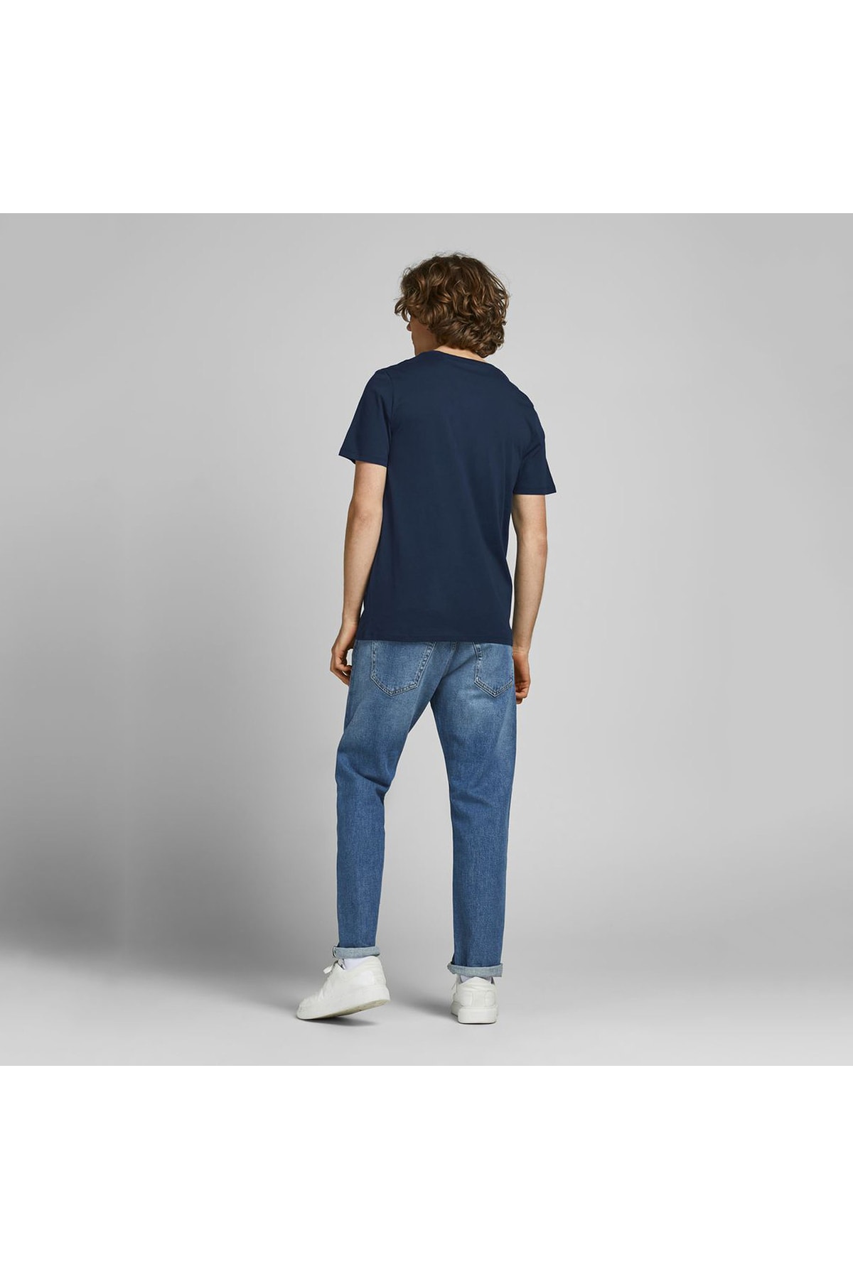 تیشرت مردانه راسته  آستین کوتاه | جک اند جونز Jack & Jones 12151955-NBPS - تصویر 2