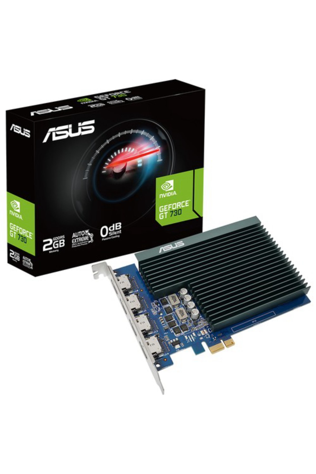 Gt730-4h-sl-2gd5 2gb 64bit Gddr5 Hdmı Pcı 2.0 Ekran Kartı
