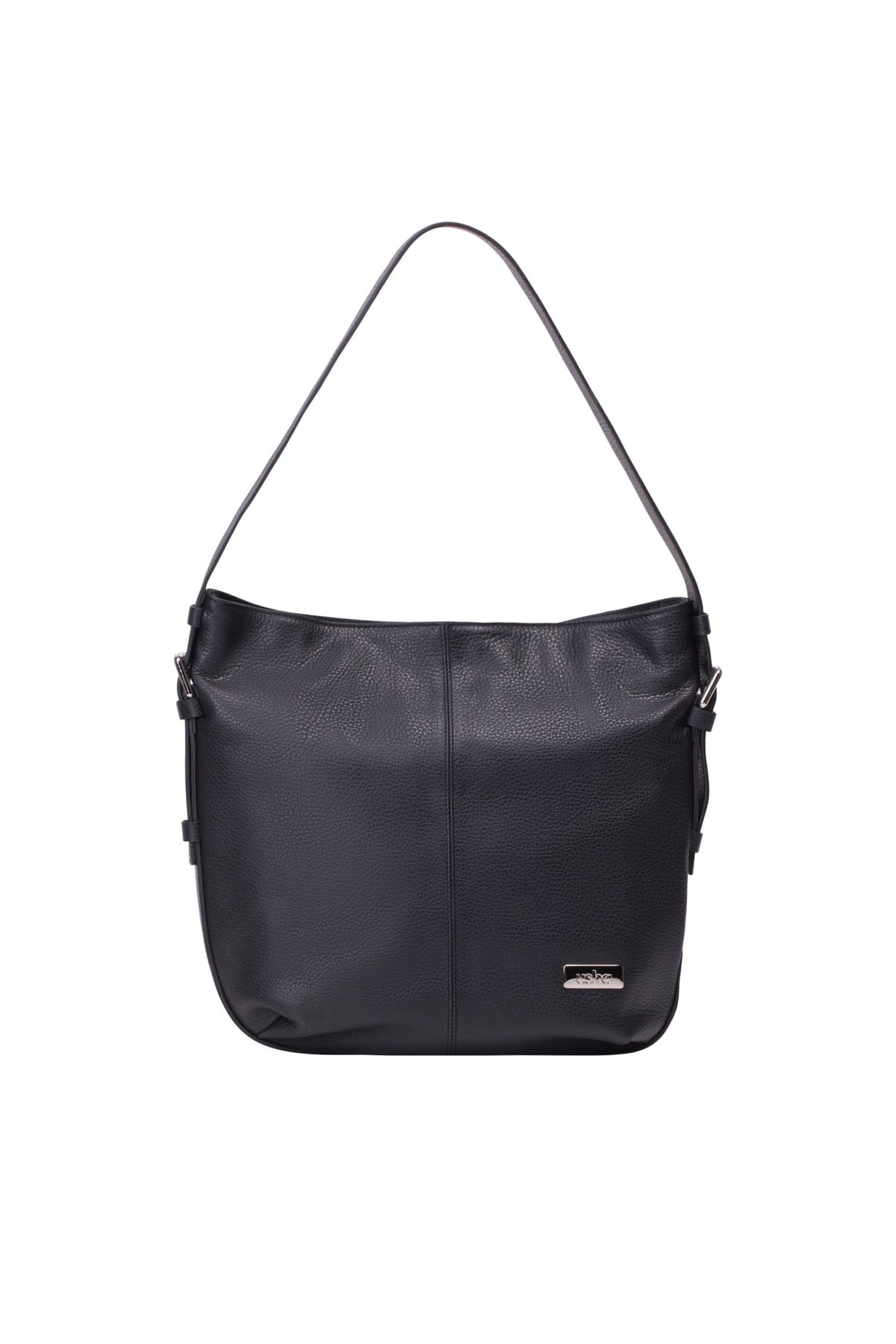 USHA Handtasche Schwarz Unifarben Fast ausverkauft