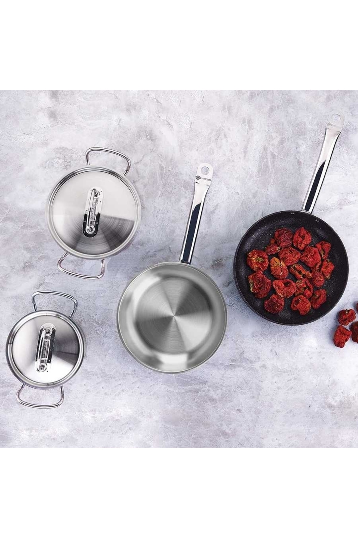 Korkmaz Proline Satin Milkpan 1.0 L.
Made In Turkiye | KA299 main image 0