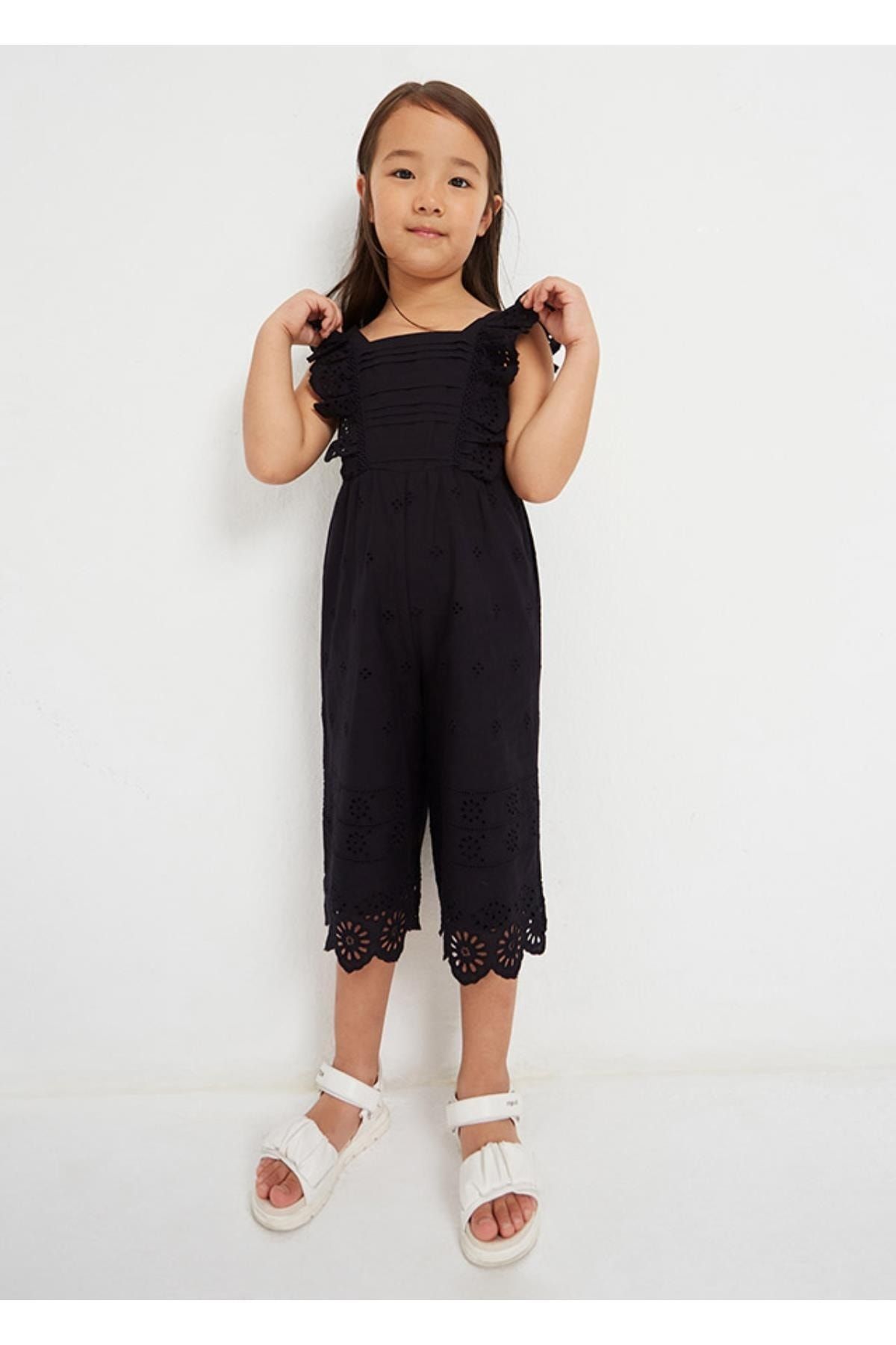 Jumpsuit for top girls black