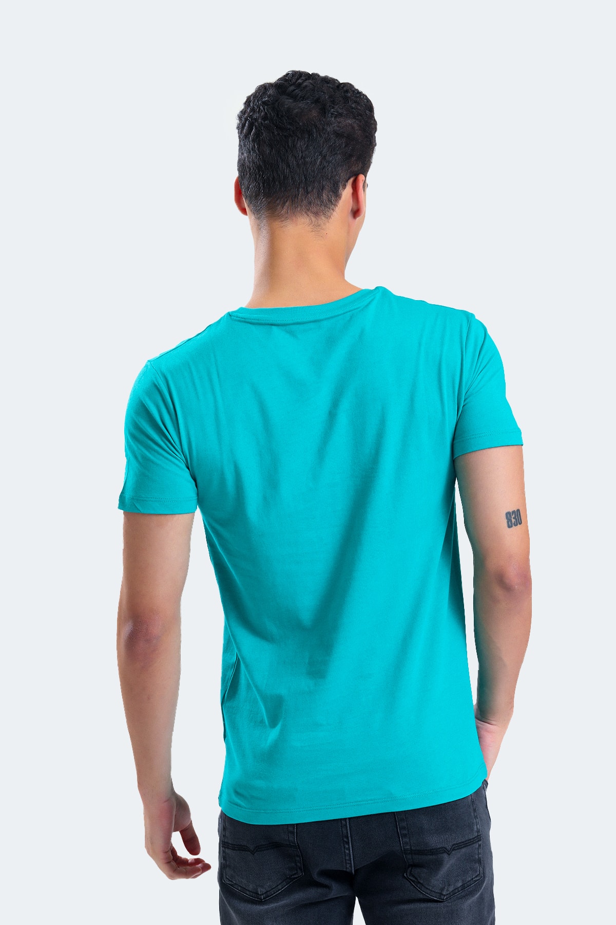 Slazenger T-Shirt Dunkelblau Regular Fit NZ7730