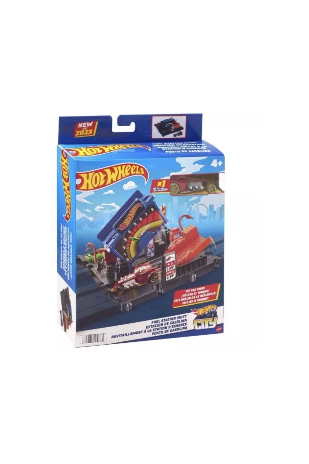 Hot wheels city downtown super fuel stop play set hotsell