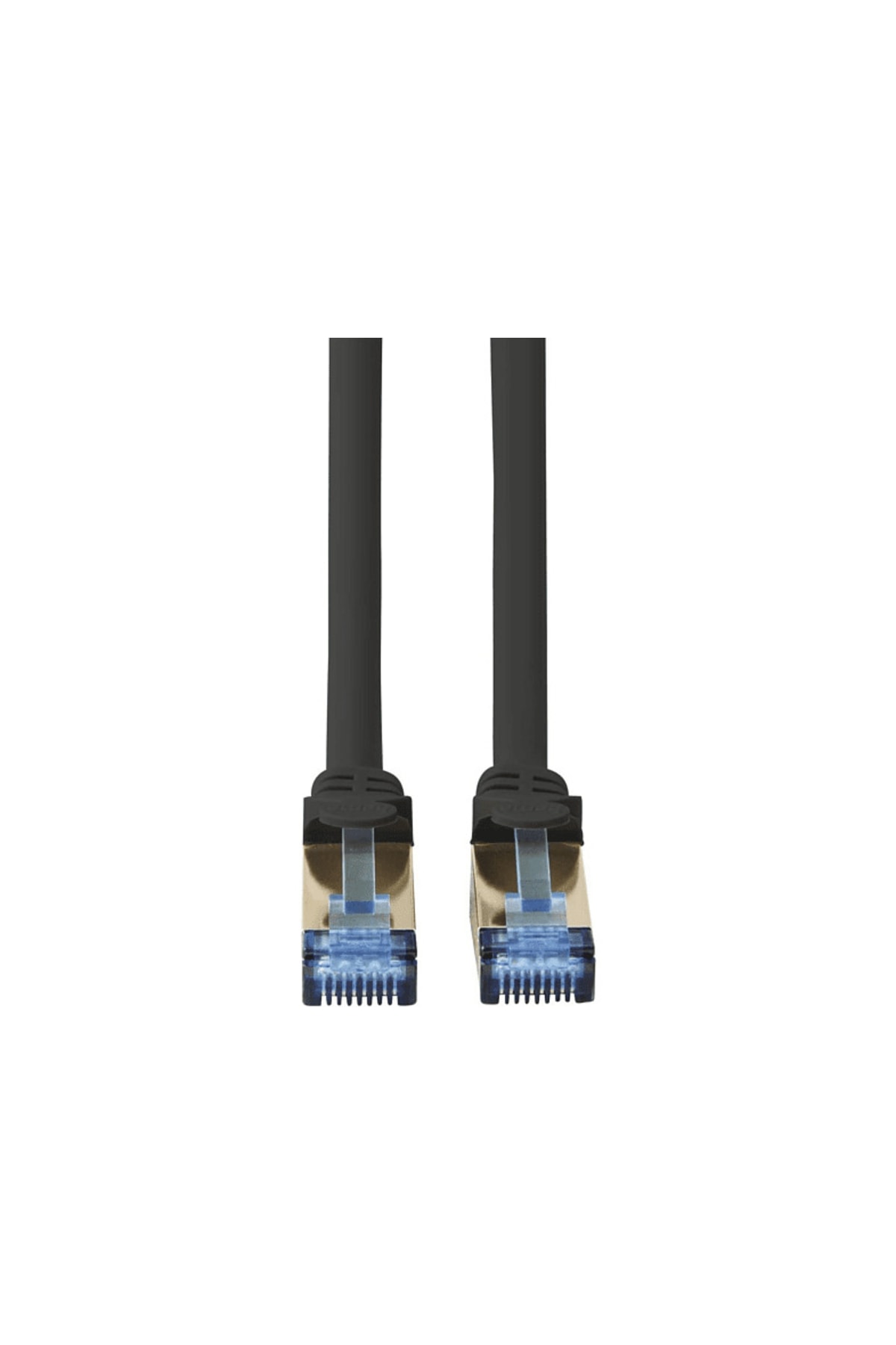 Hama Hm.200683 Cat 6a 10 Gbit/s S/ftp Korumalı 10m Ağ Kablosu Siyah